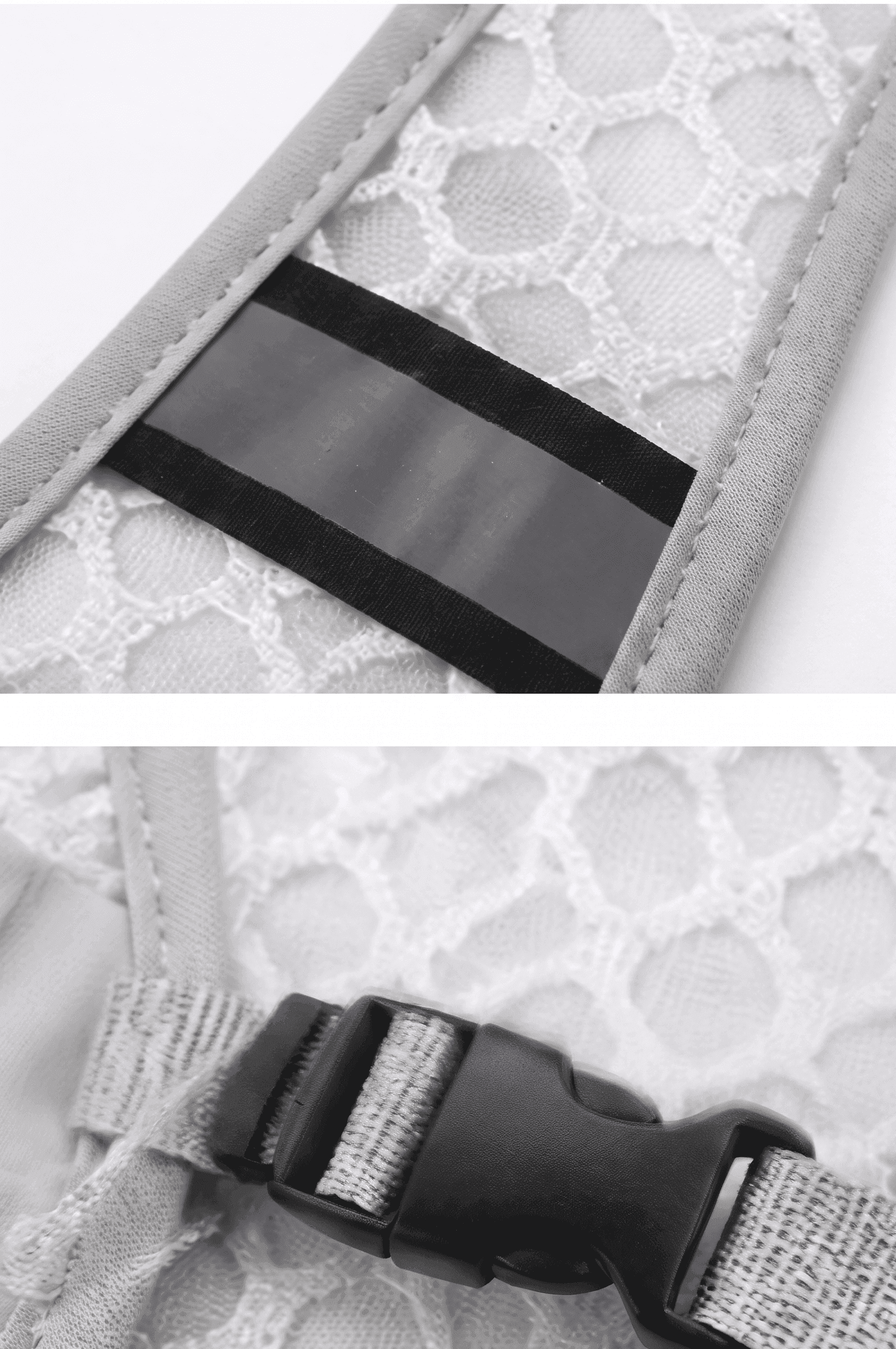 Détail boucle réfléchissante
